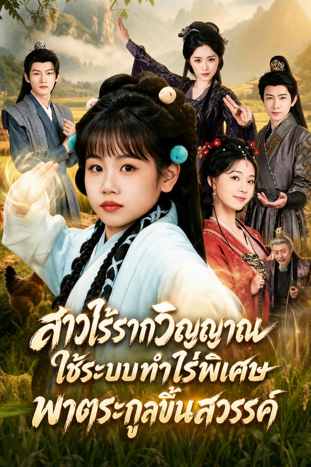 สาวไร้รากวิญญาณใช้ระบบทำไร่พิเศษพาตระกูลขึ้นสวรรค์