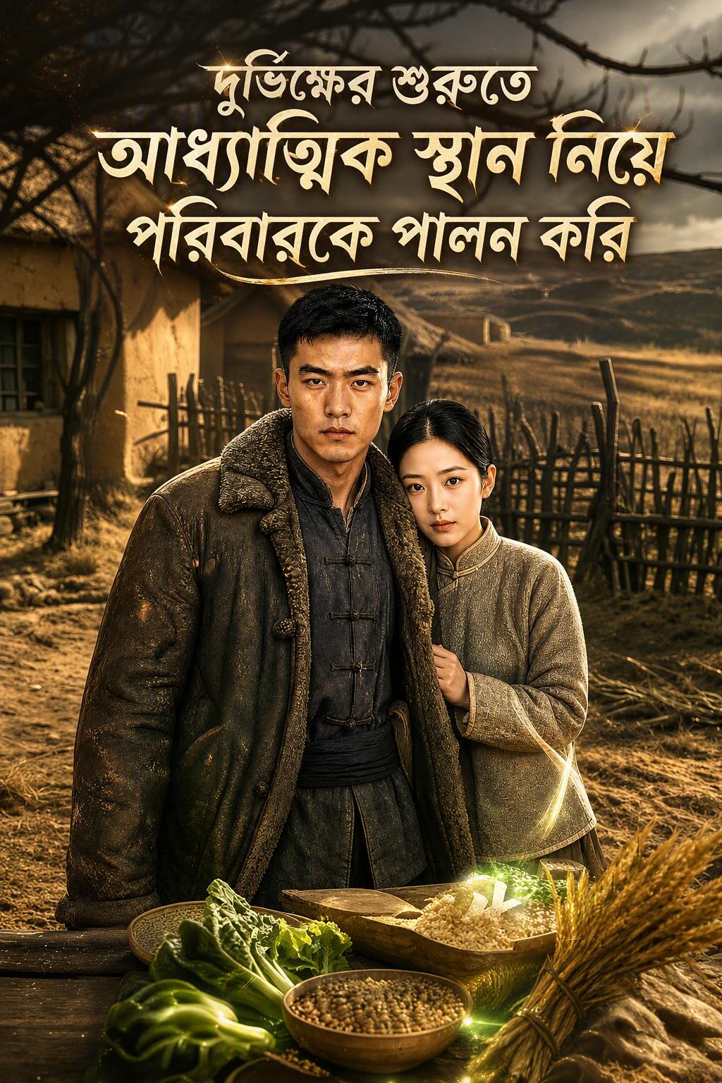 দুর্ভিক্ষের শুরুতে আধ্যাত্মিক স্থান নিয়ে পরিবারকে পালন করি