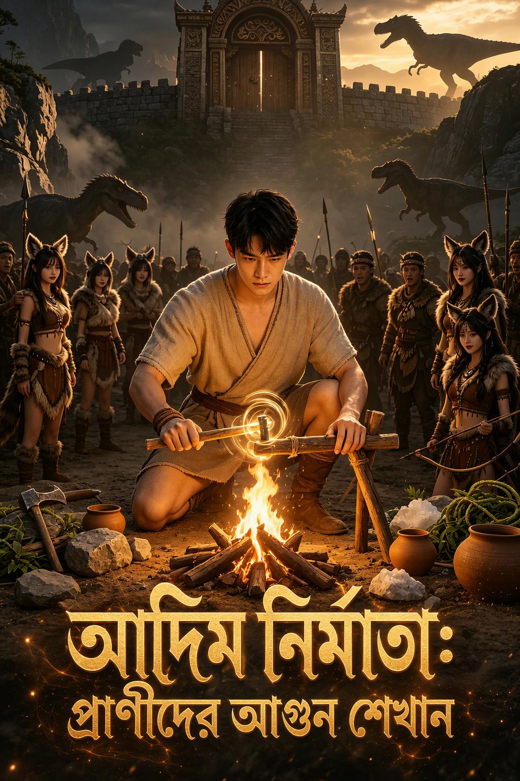 আদিম নির্মাতা: প্রাণীদের আগুন শেখান