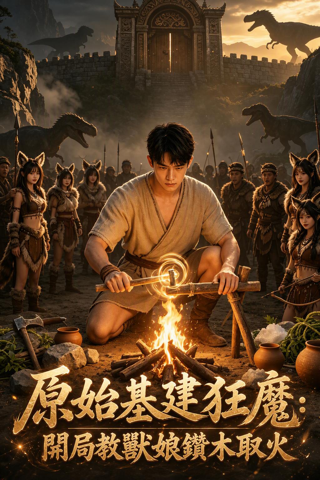 原始基建狂魔：開局教獸娘鑽木取火