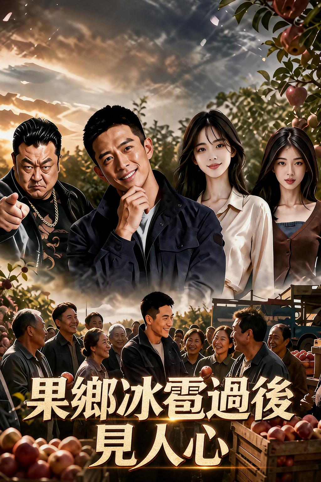 果鄉冰雹過後見人心