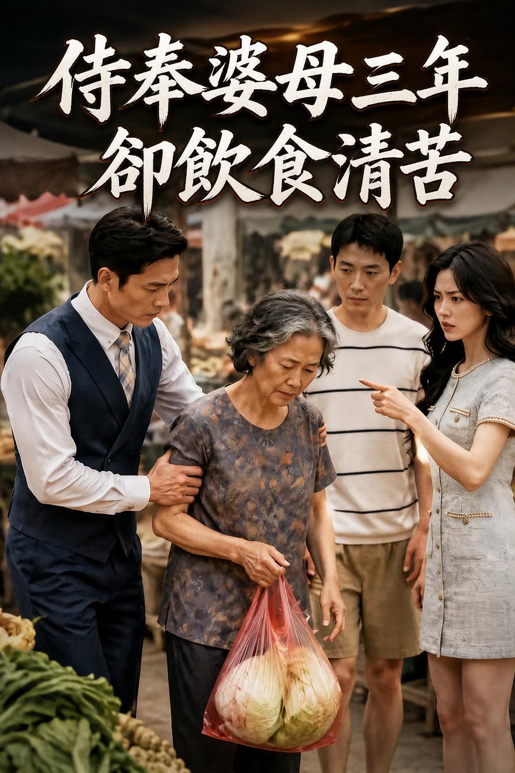 侍奉婆母三年卻飲食清苦