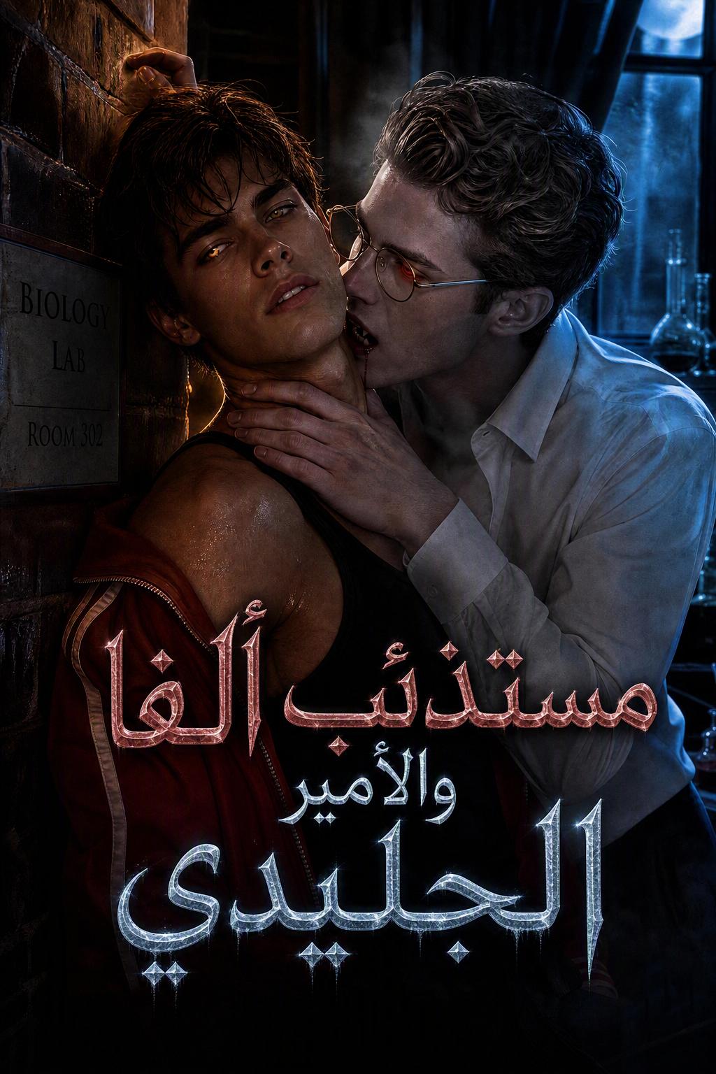 الجرو ألفا وأمير الجليد الخاص به