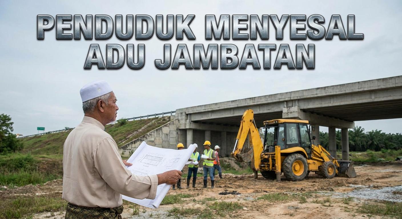 Penduduk Menyesal Adu Jambatan