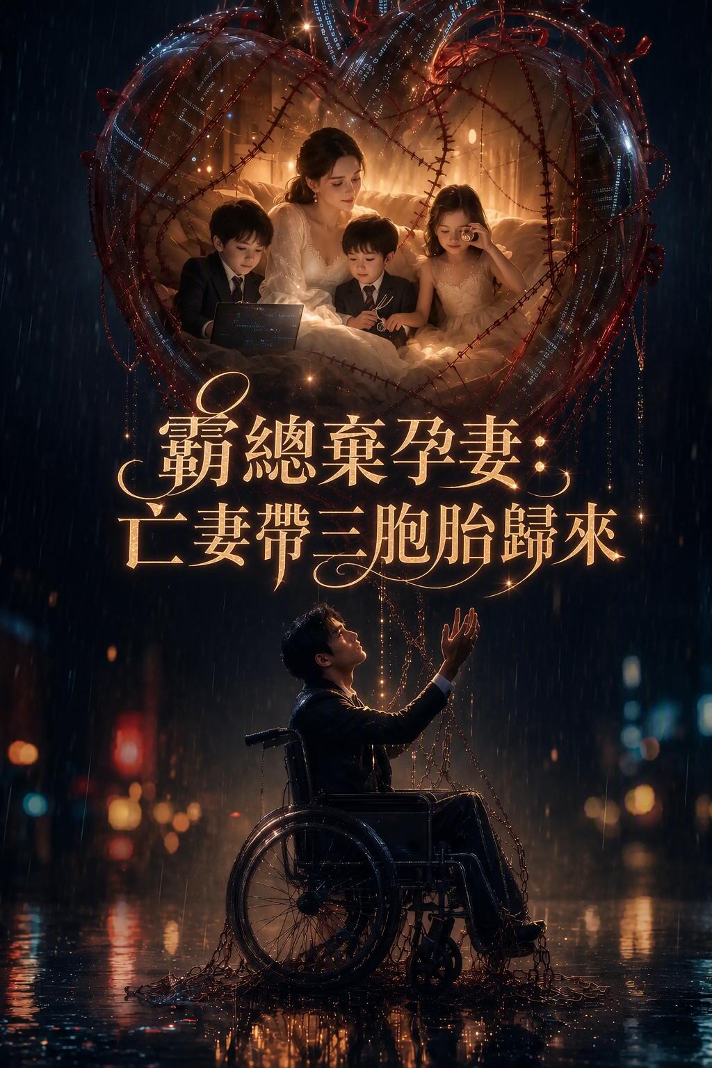 霸總棄孕妻：亡妻帶三胞胎歸來
