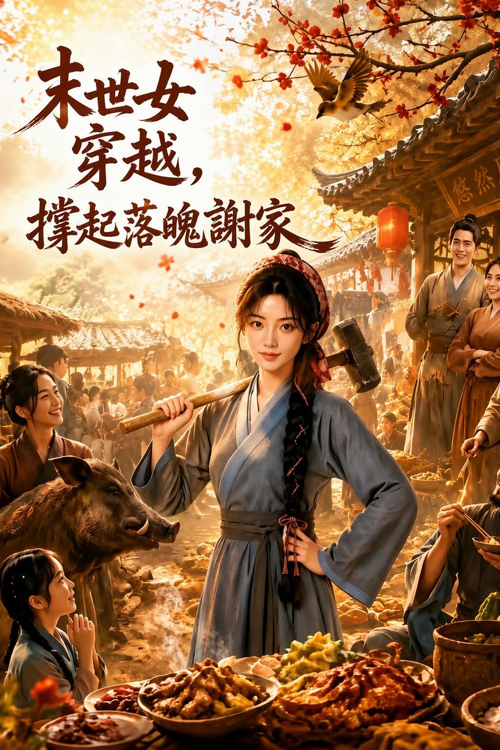 末世女穿越，撐起落魄謝家