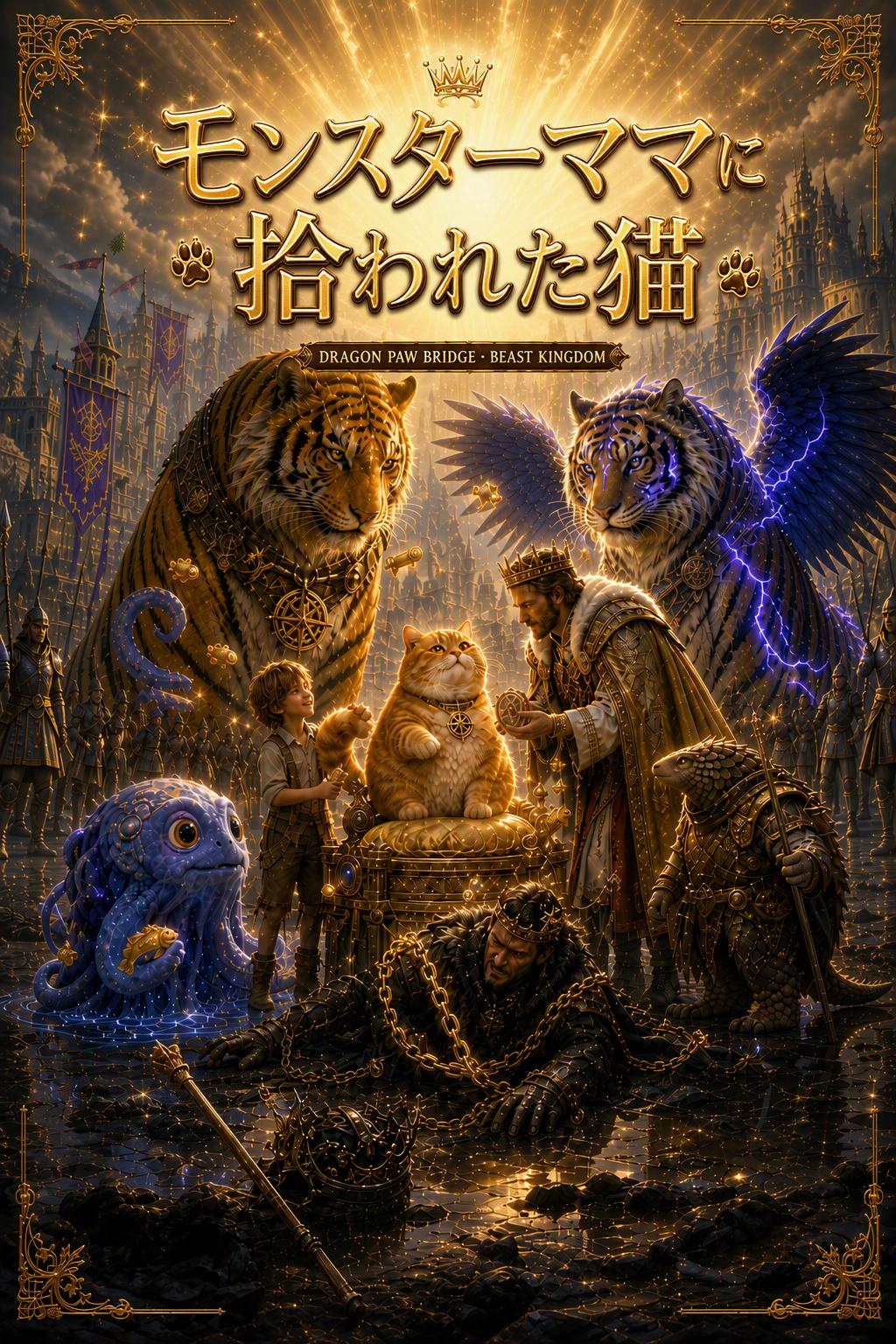 魔物に「ママ」と叫んだら…溺愛養子になりました