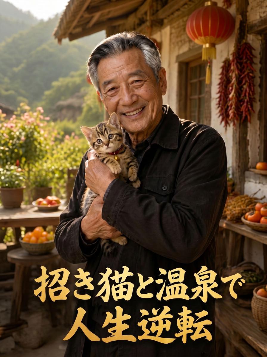 招き猫と温泉で人生逆転