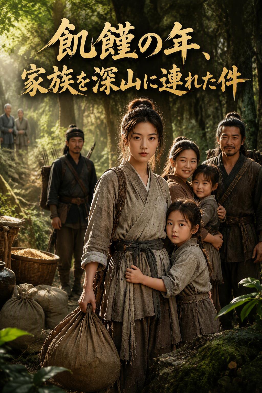 飢饉を生き抜く：愛する家族を守る転生農女