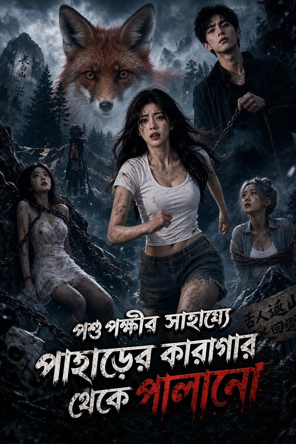 পশু পক্ষীর সাহায্যে পাহাড়ের কারাগার থেকে পালানো