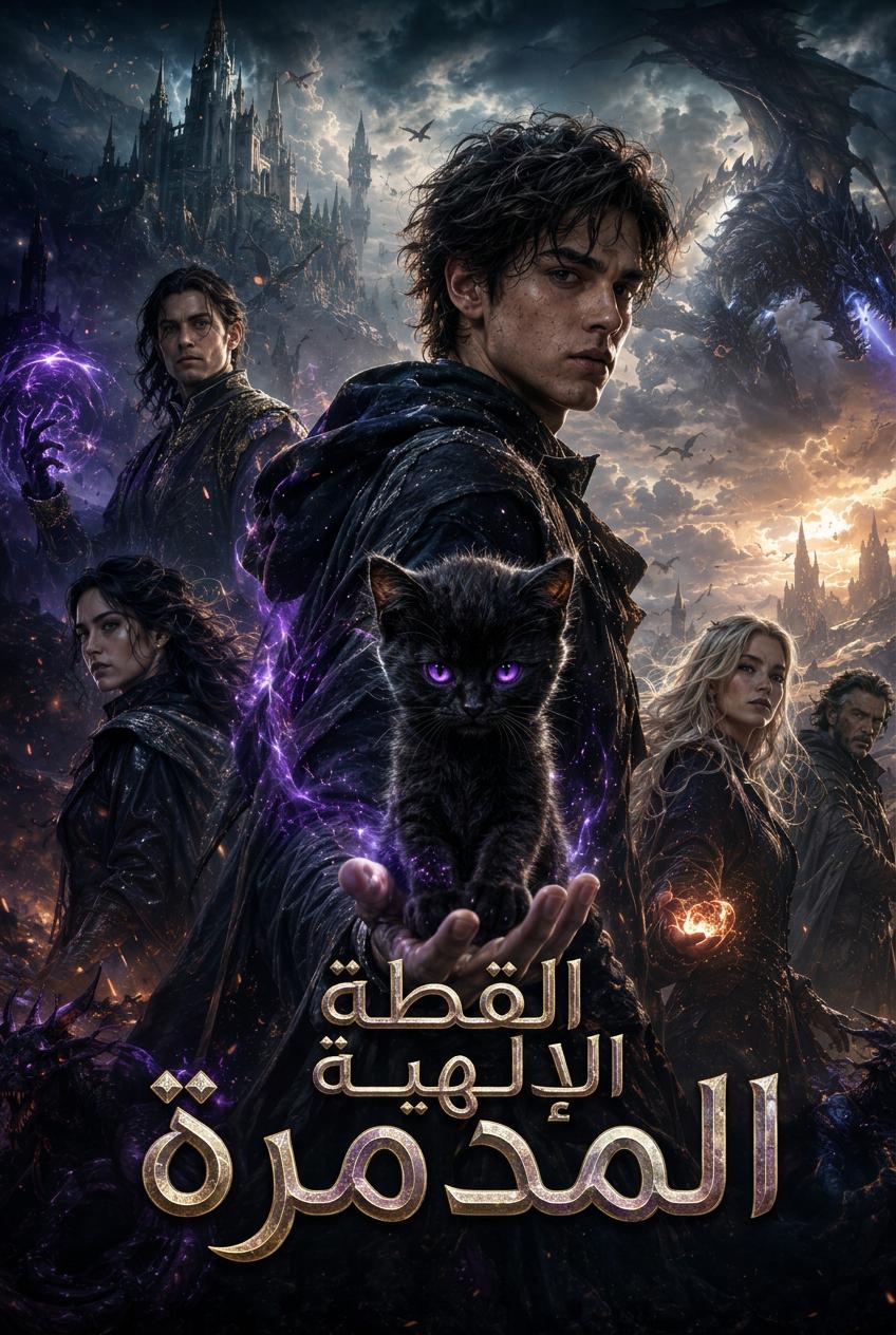 القطة المدمرة