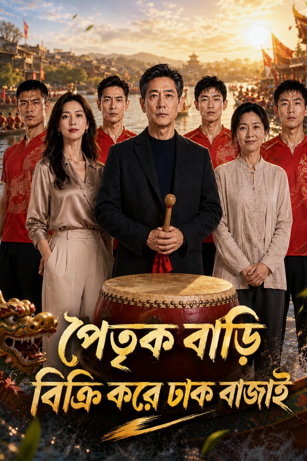 পৈতৃক বাড়ি বিক্রি করে ঢাক বাজাই