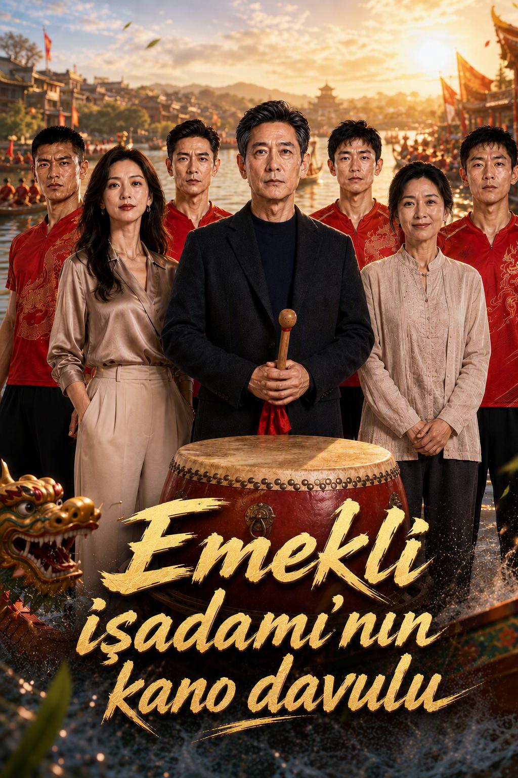Emekli işadamı'nın kano davulu