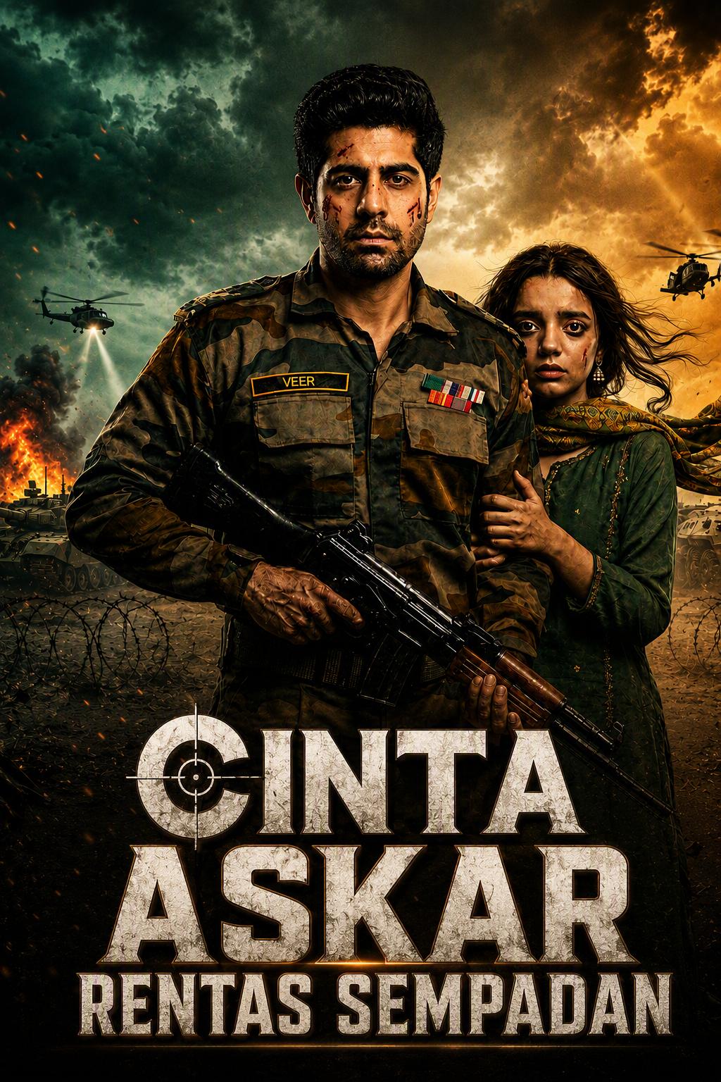 Cinta askar rentas sempadan