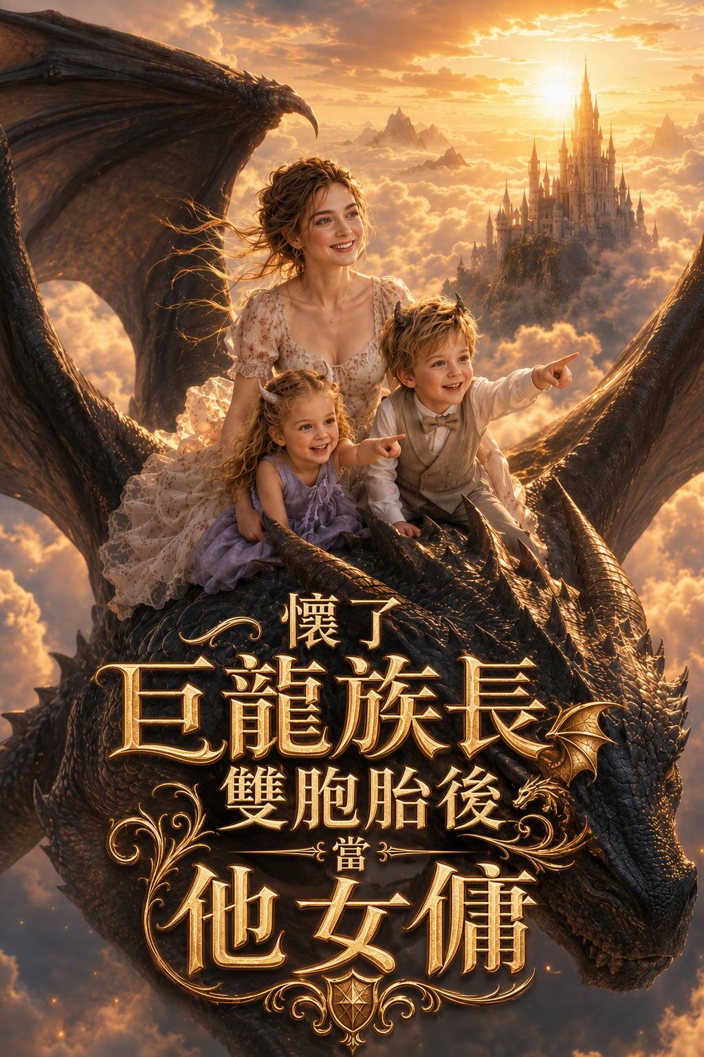 懷了巨龍族長雙胞胎後當他女傭