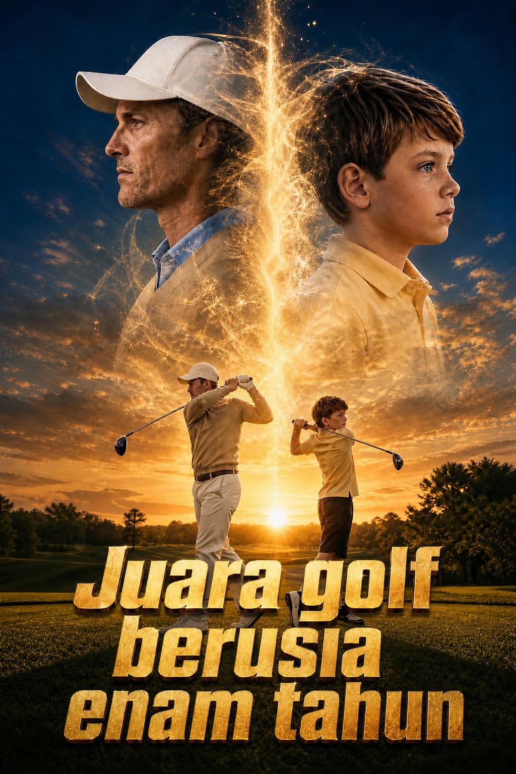 Juara golf berusia enam tahun