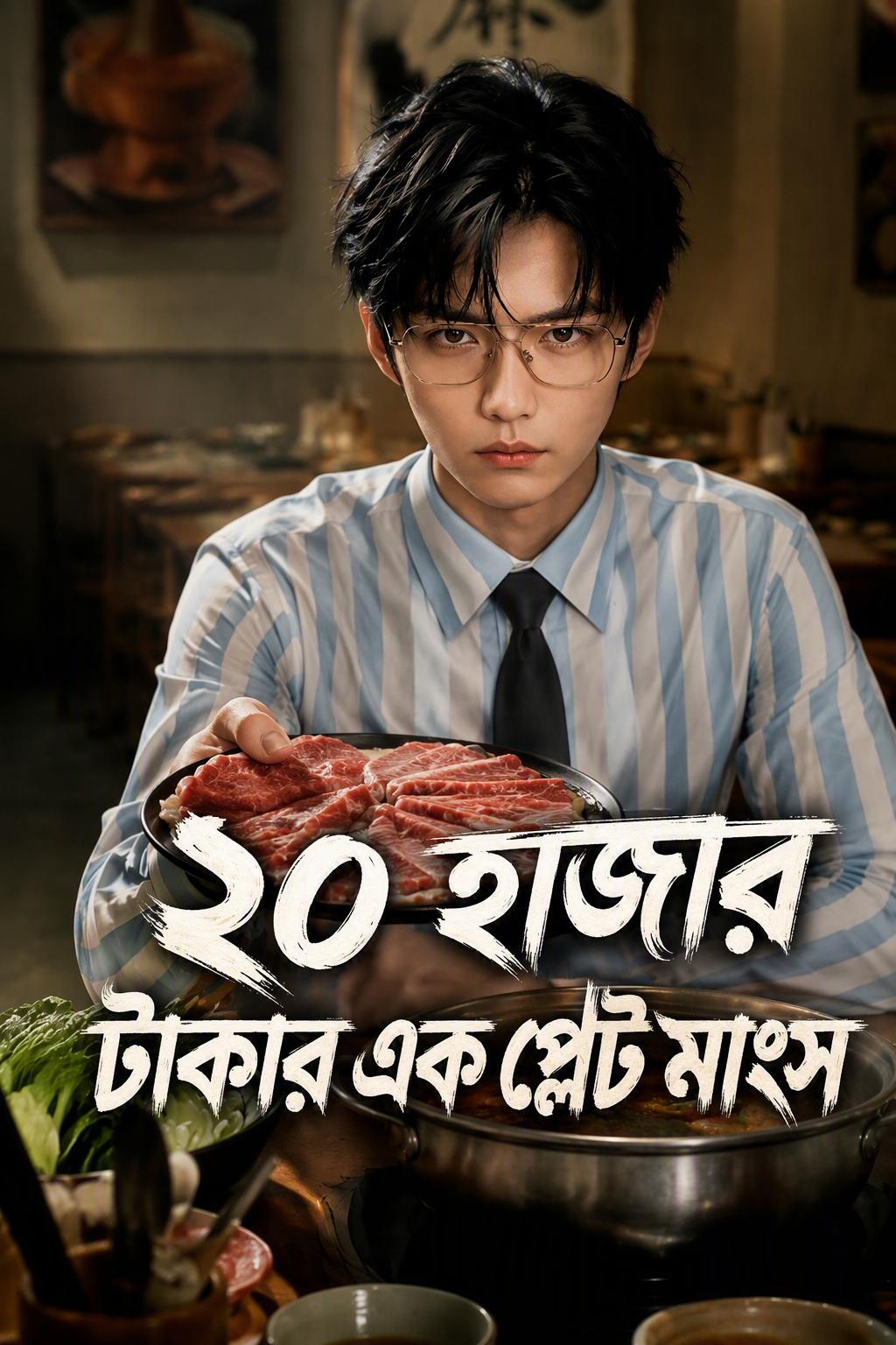 ২০ হাজার টাকার এক প্লেট মাংস