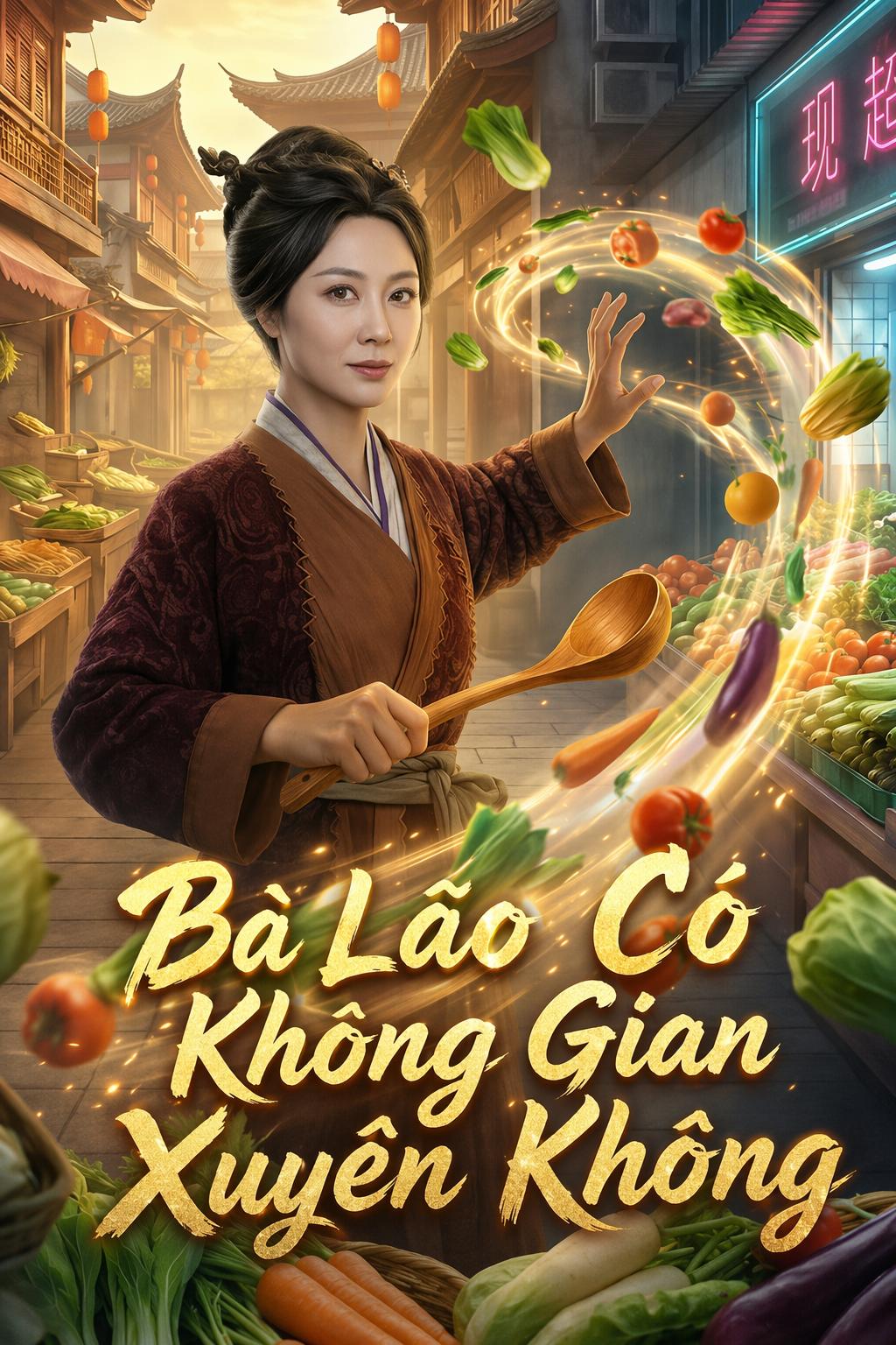 Bà Lão Có Không Gian Xuyên Không
