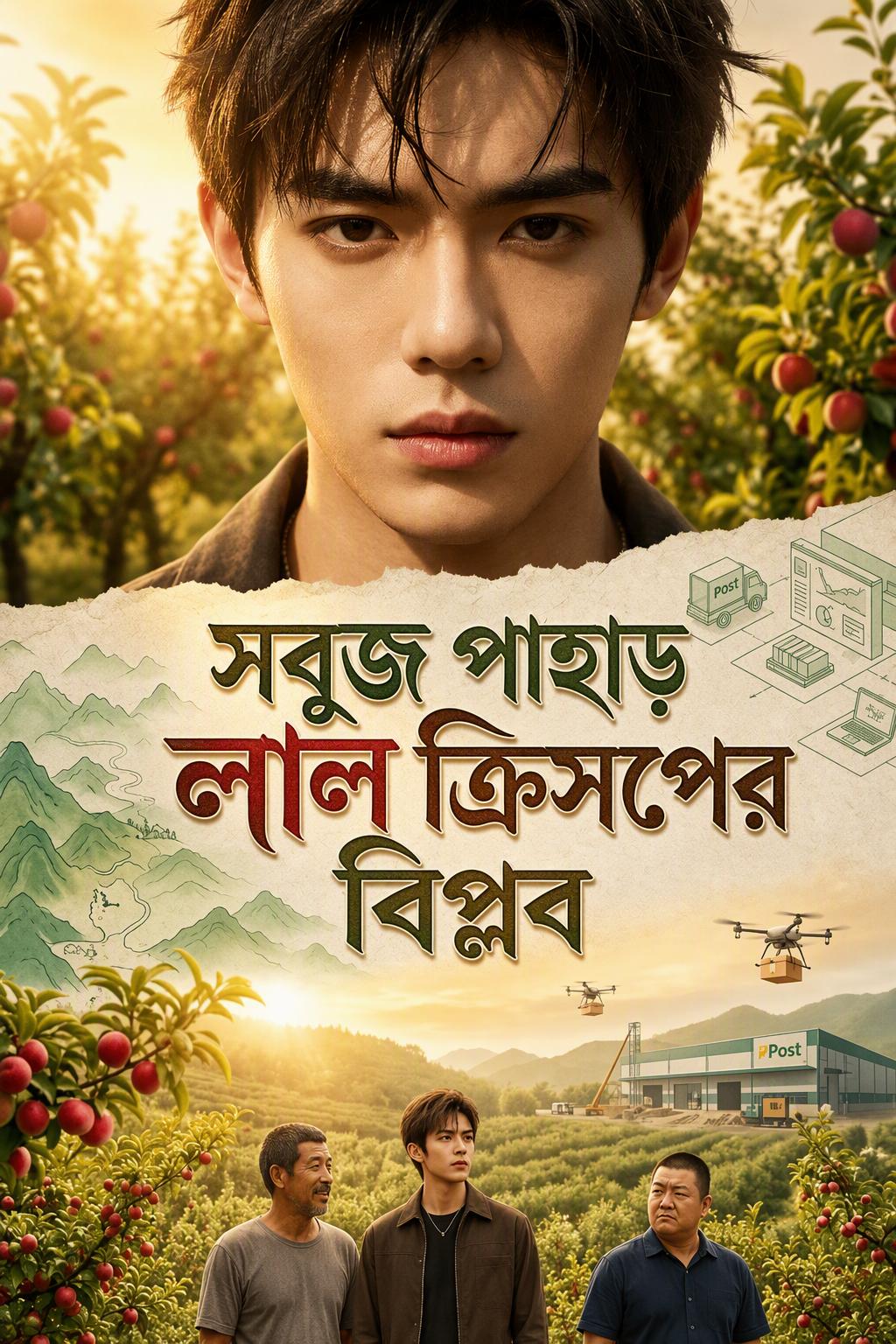 সবুজ পাহাড় লাল ক্রিসপের বিপ্লব