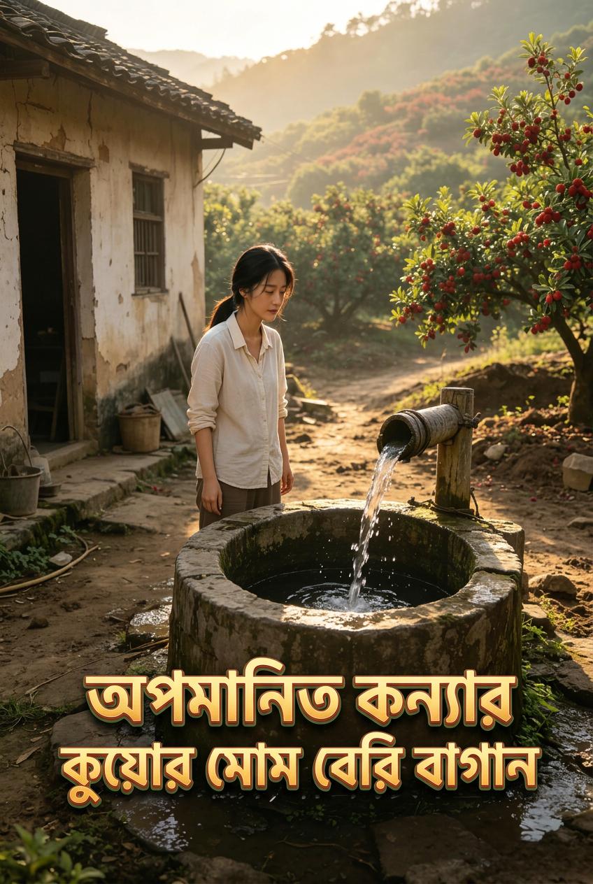 বুনো ফল চাষী মেয়ের গুপ্ত জলাশয়