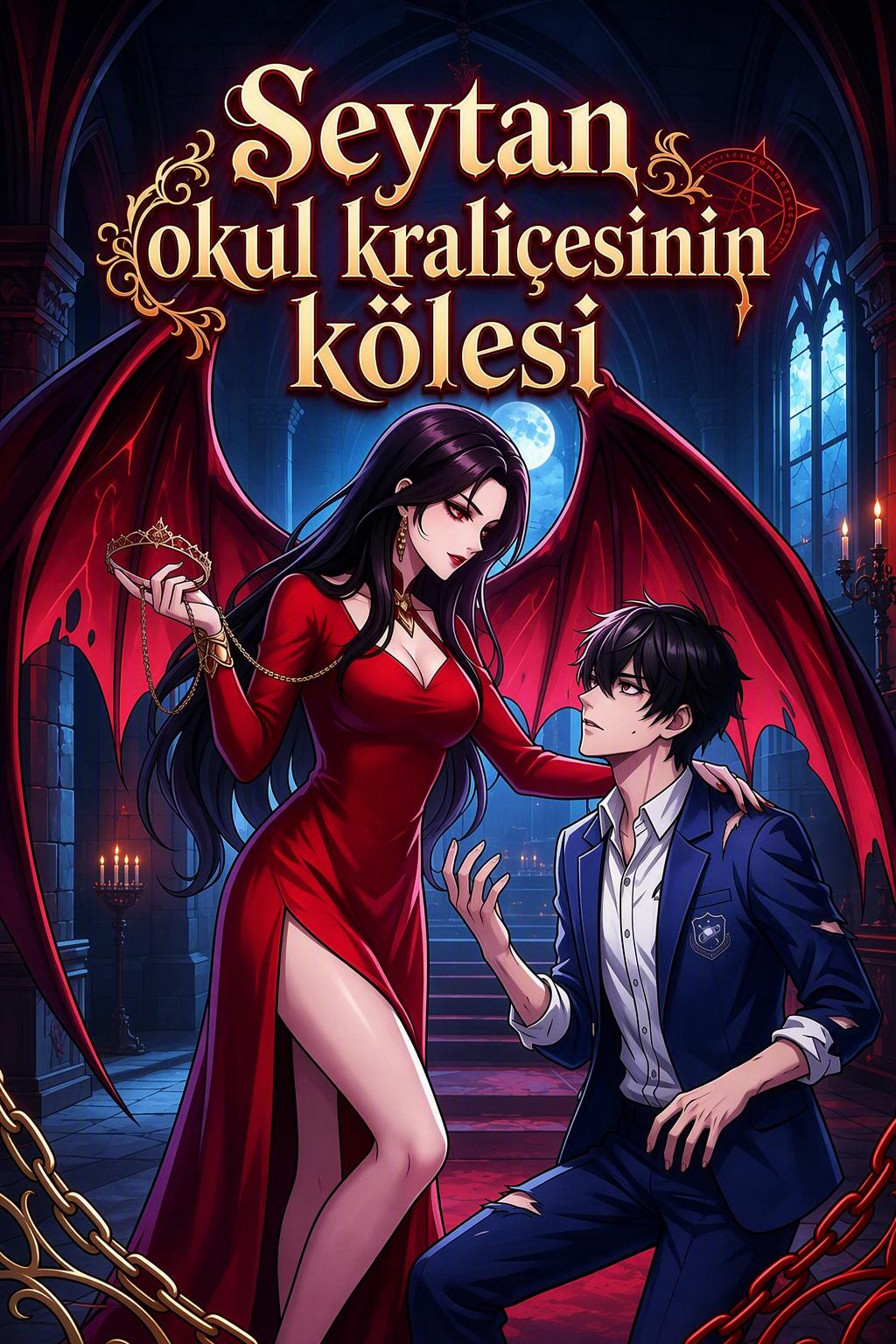 Şeytan okul kraliçesinin kölesi