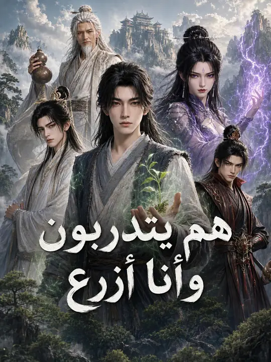 هم يتدربون، وأنا أزرع