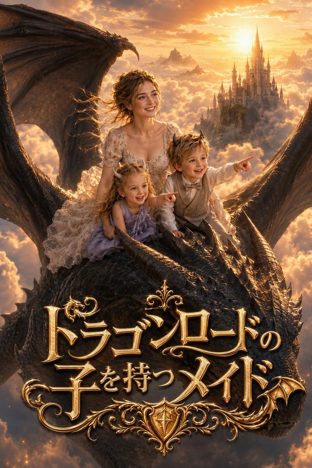 竜王の双子を身ごもり、彼の専属メイドになりました
