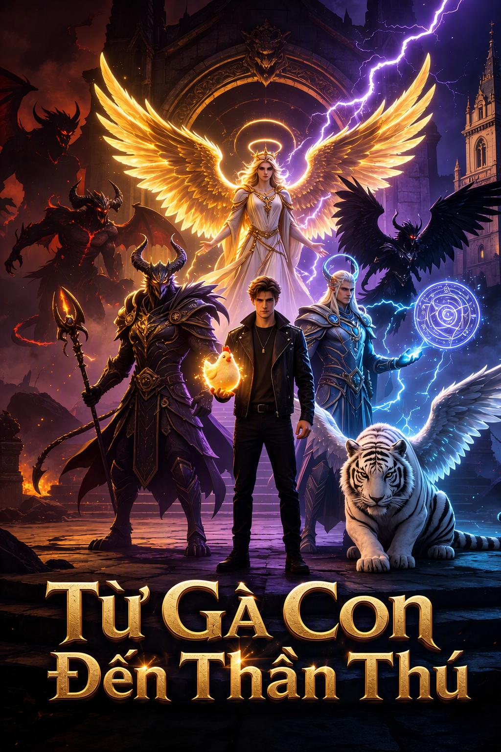 Từ Gà Con Đến Thần Thú