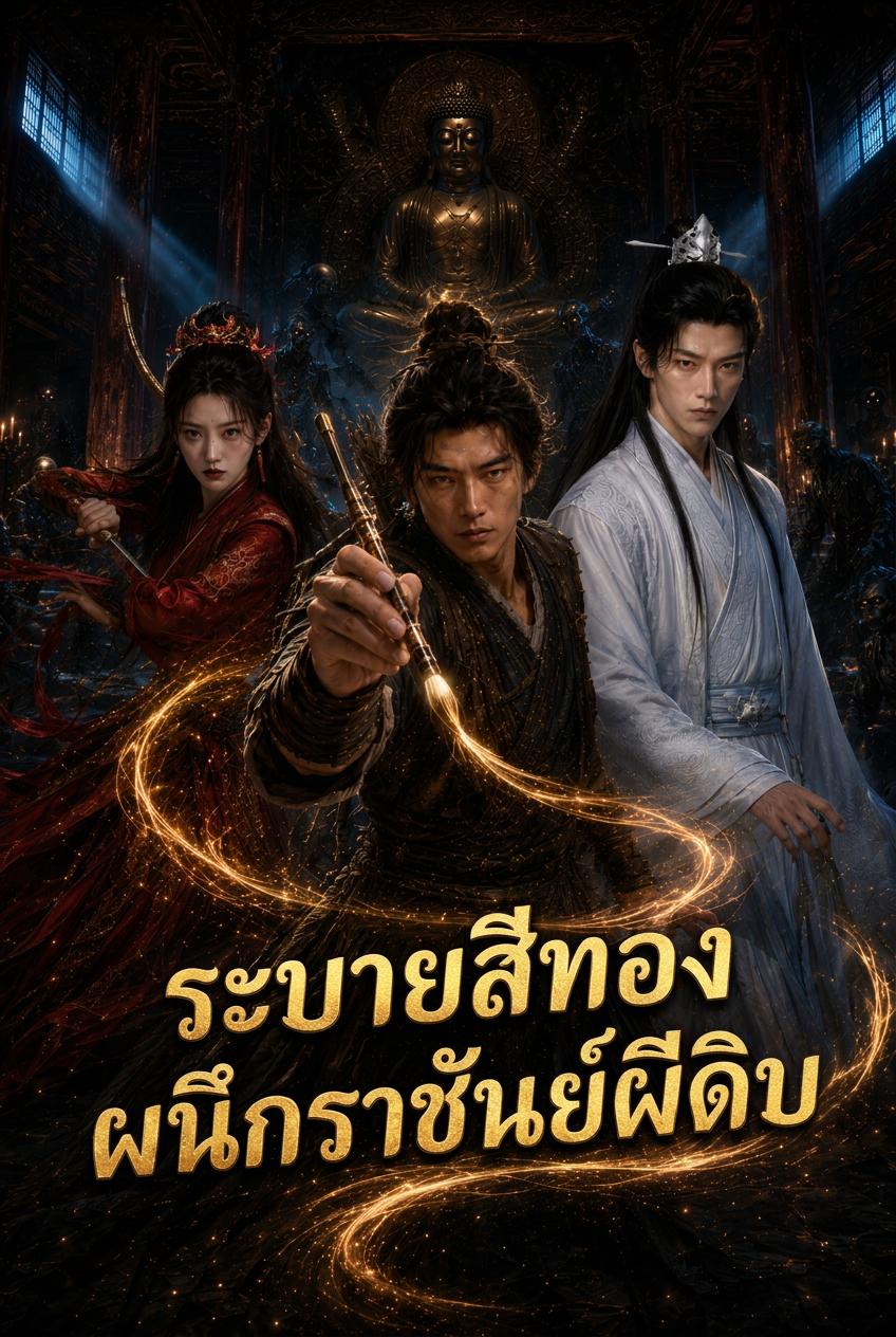 ระบายสีทอง ผนึกราชันย์ผีดิบ