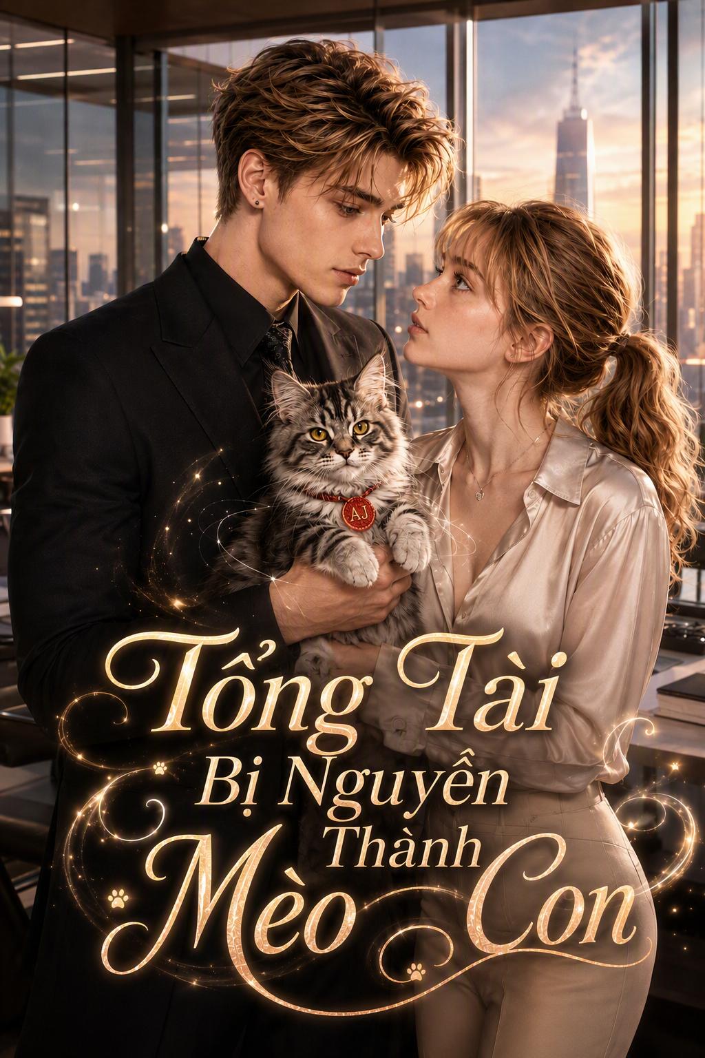Tổng Tài Bị Nguyền Thành Mèo Con