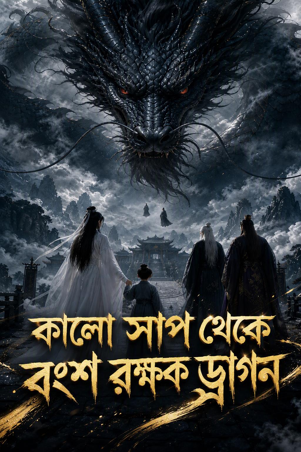 কালো সাপ থেকে বংশ রক্ষক ড্রাগন