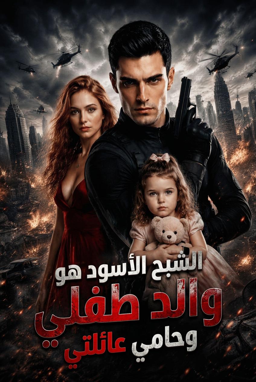 الشبح الأسود هو والد طفلي وحامي عائلتي