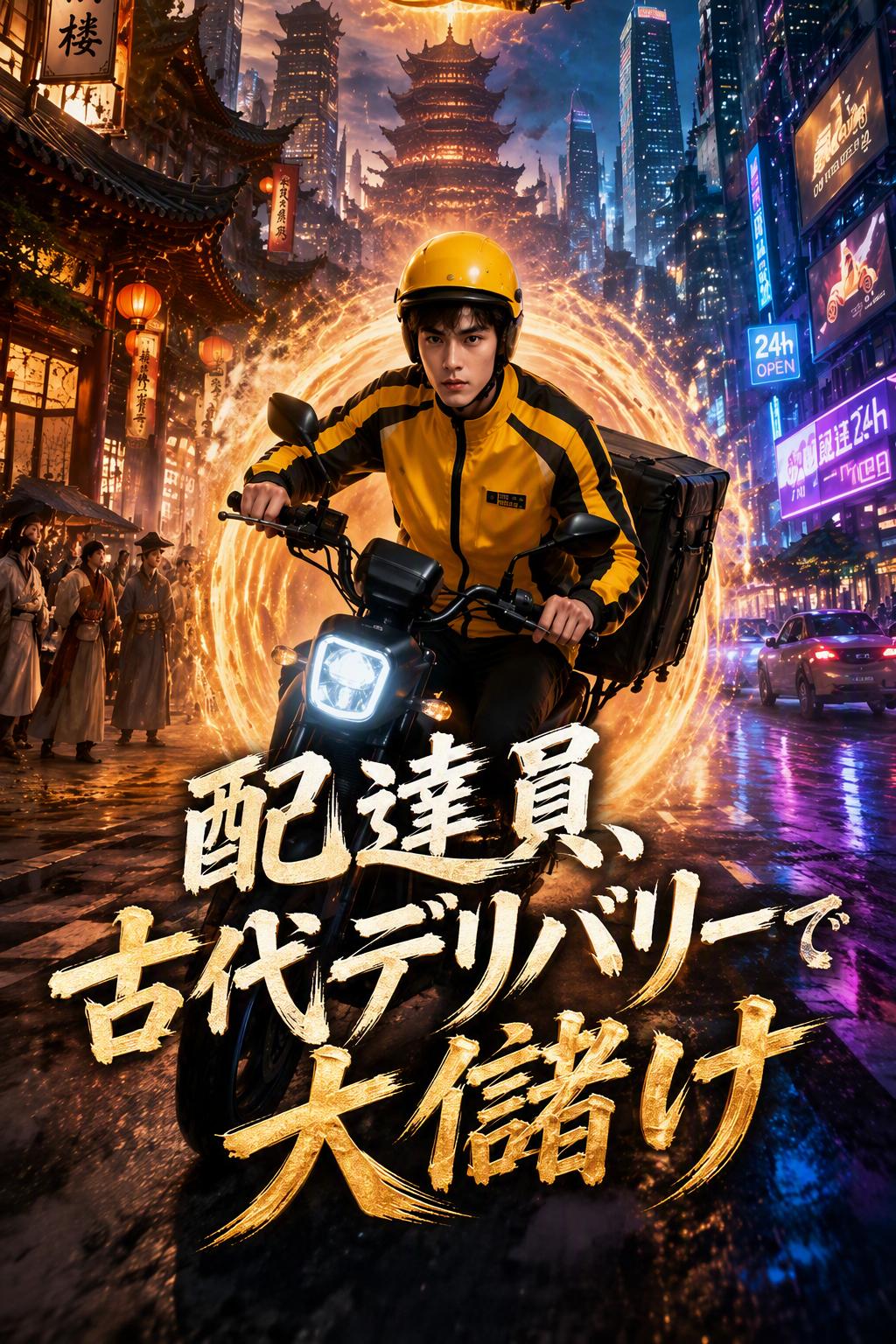 配達員、古代デリバリーで大儲け