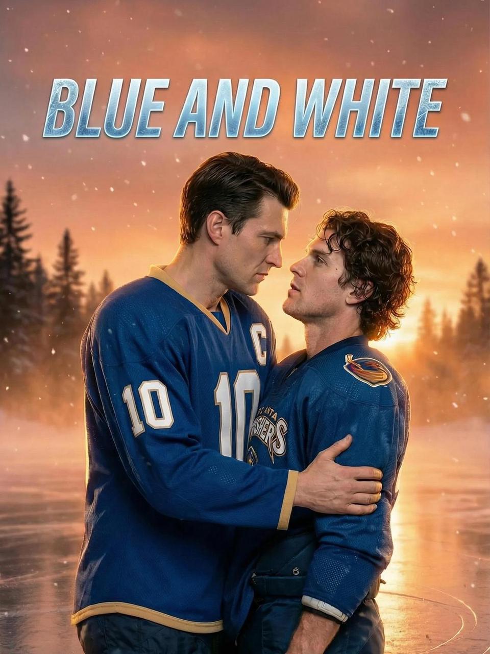 Blue and White
