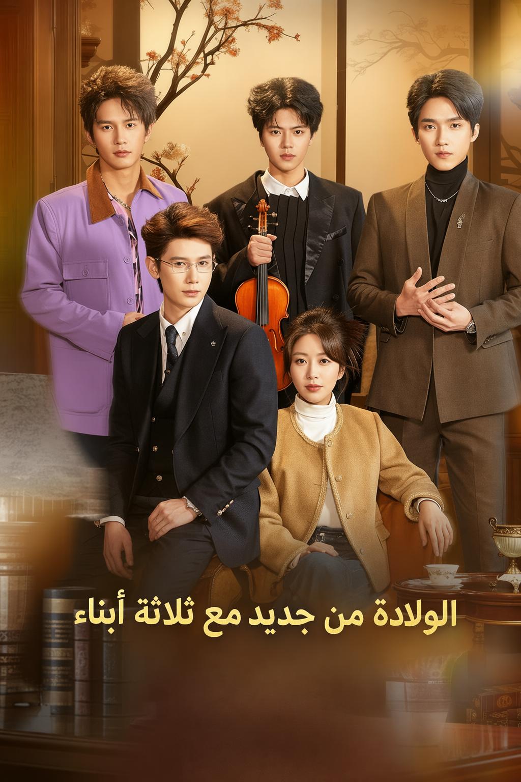 الولادة من جديد مع ثلاثة أبناء