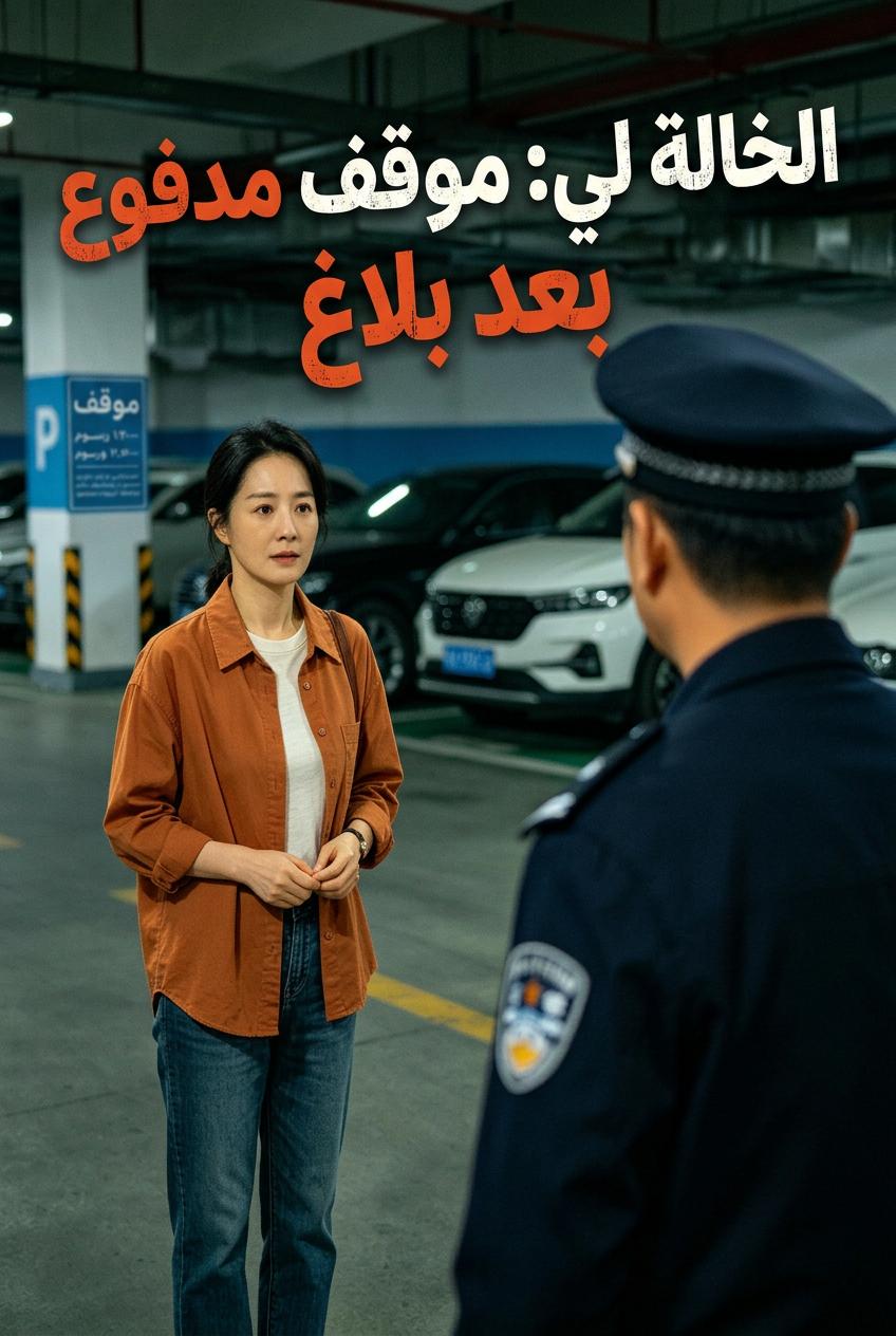 تمت مخالفتي، فافتتحت موقف سيارات مدفوعًا