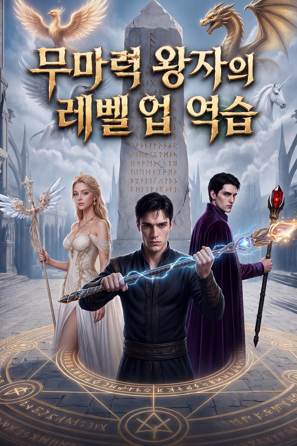 마력 없는 왕자의 무한 레벨업