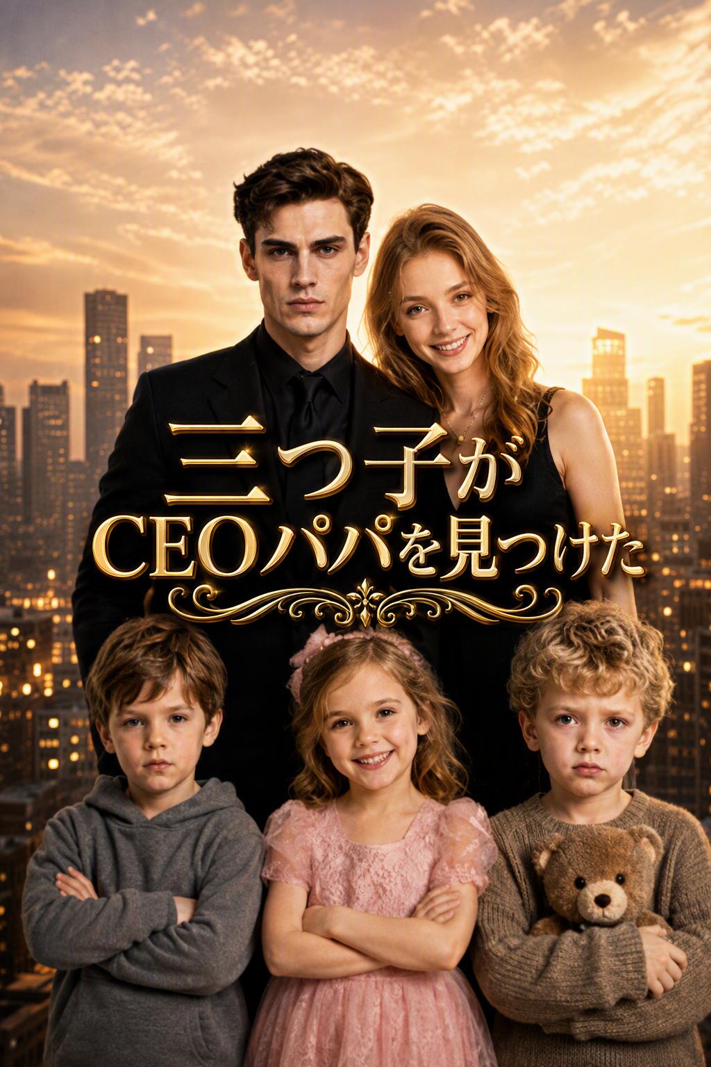 3人の天才キッズとCEOパパ
