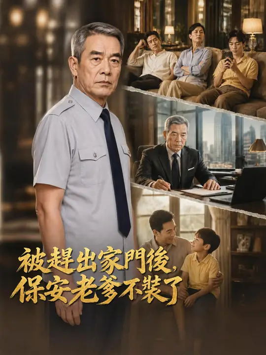 被趕出家門後，保安老爹不裝了