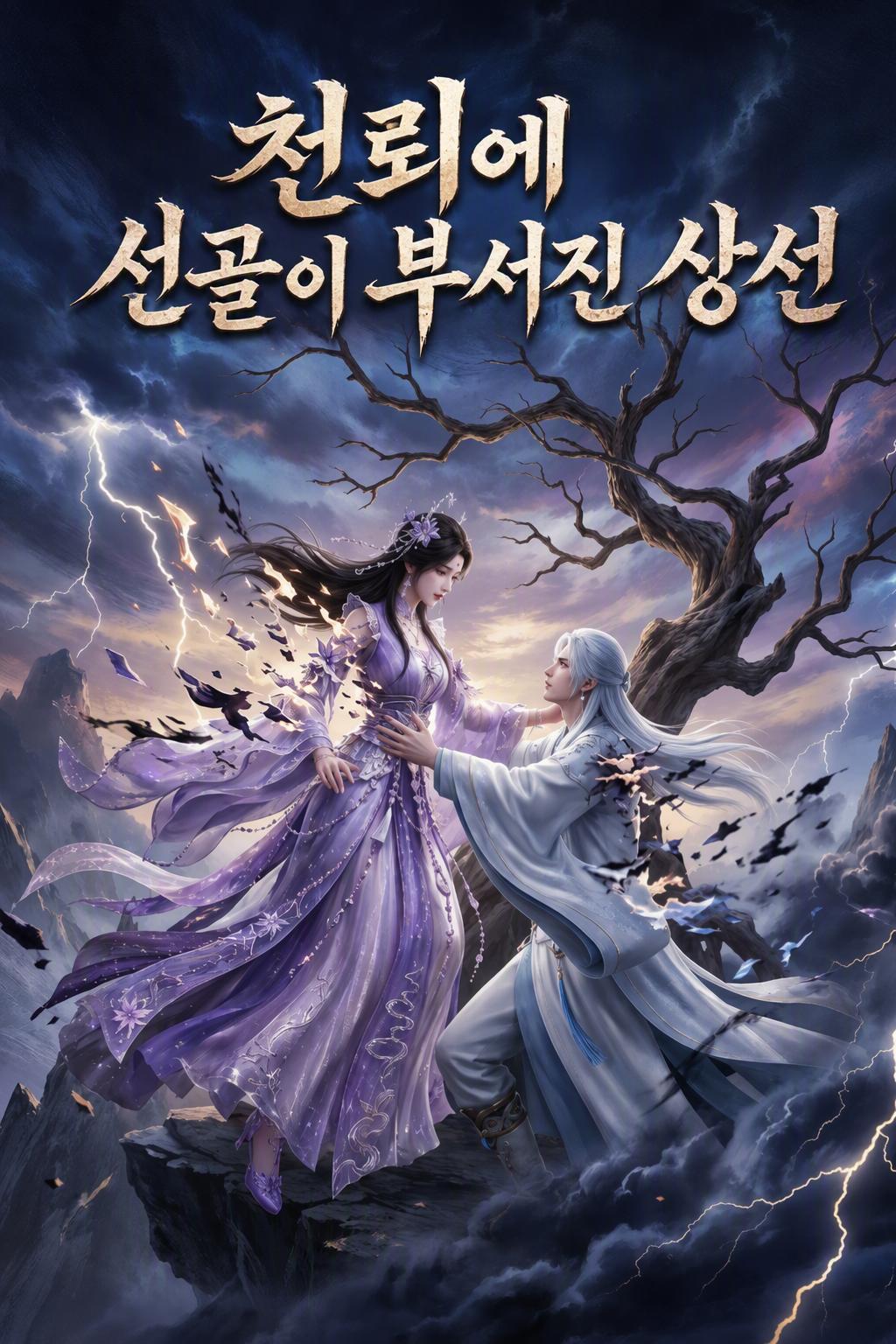 천뢰에 선골이 부서진 상선
