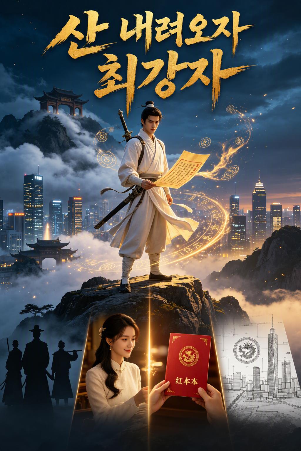 산 내려오자 최강자