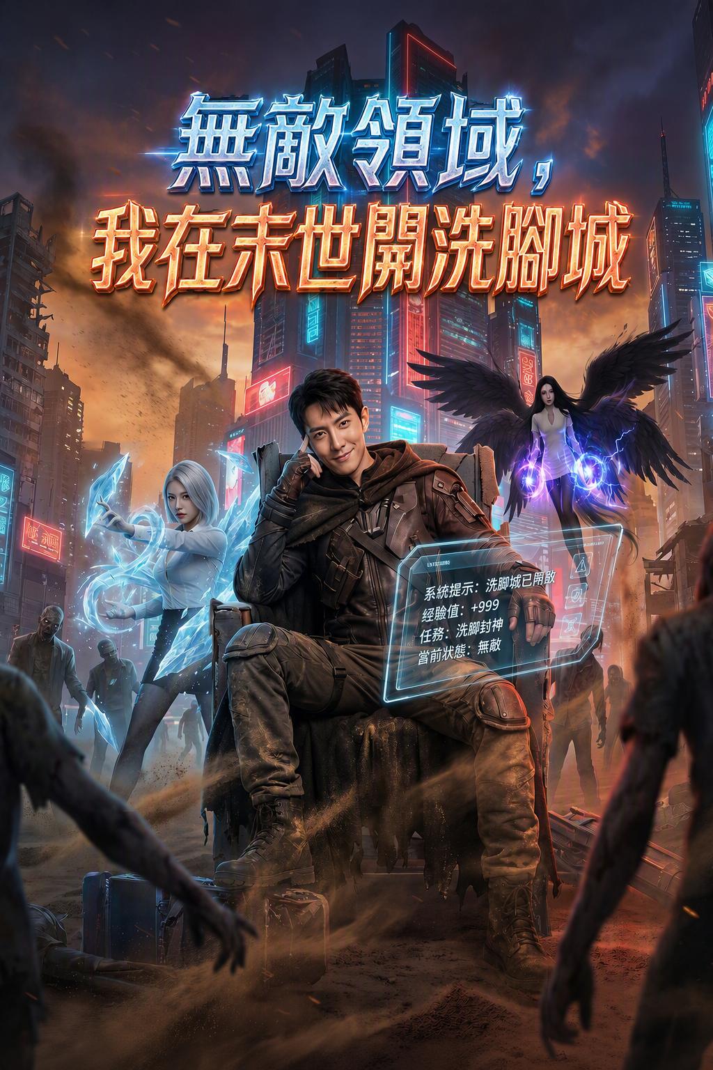 無敵領域，我在末世開洗腳城