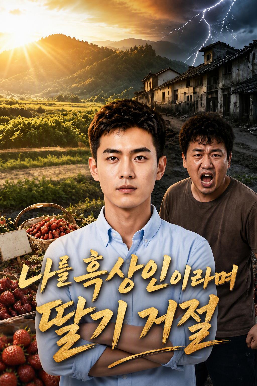 나를 흑상인이라며 딸기 거절