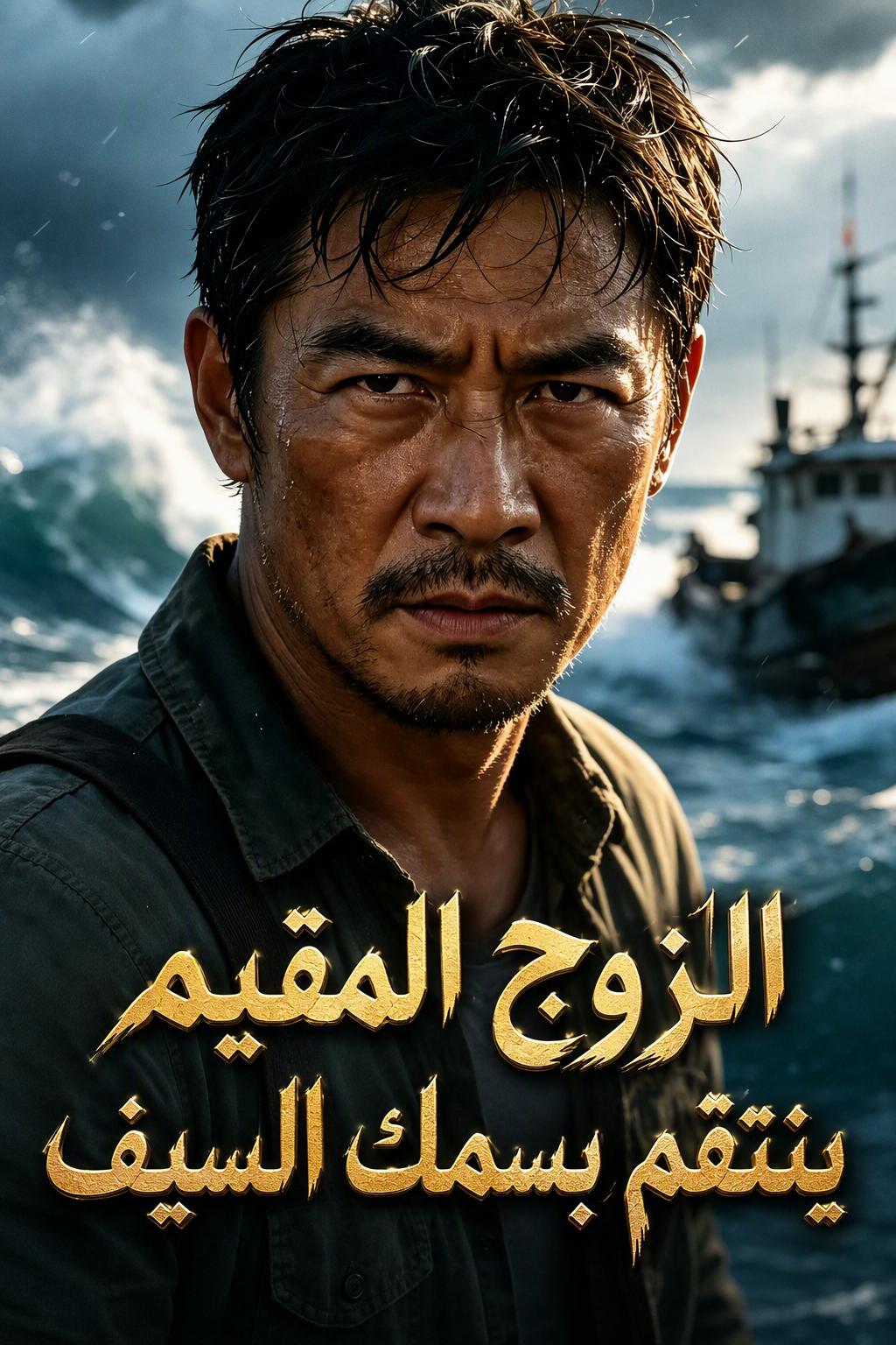 الزوج المقيم ينتقم بسمك السيف
