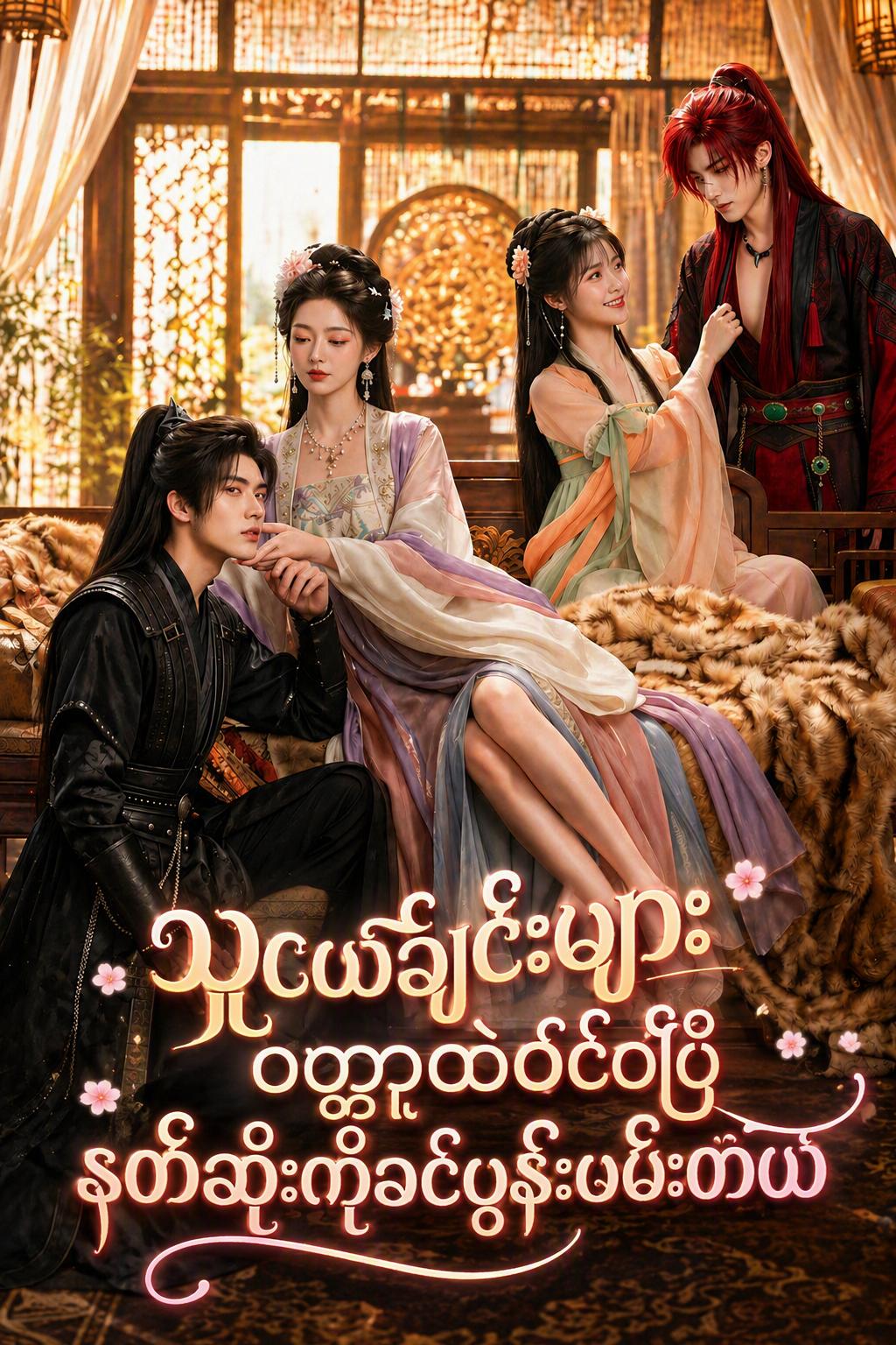 သူငယ်ချင်းများ ဝတ္ထုထဲဝင်ပြီး နတ်ဆိုးကိုခင်ပွန်းဖမ်းတယ်