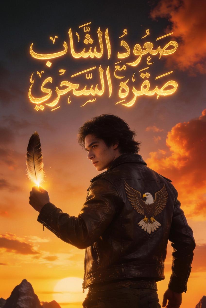 صعود الشاب مع صقره السحري
