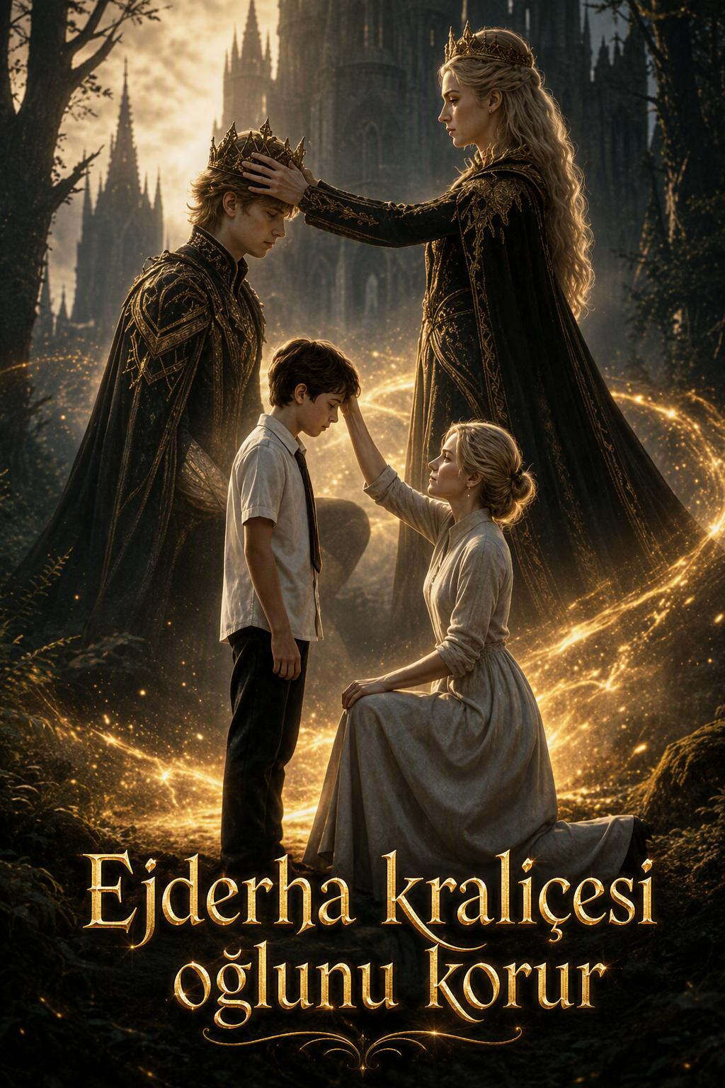 Ejderha kraliçesi oğlunu korur