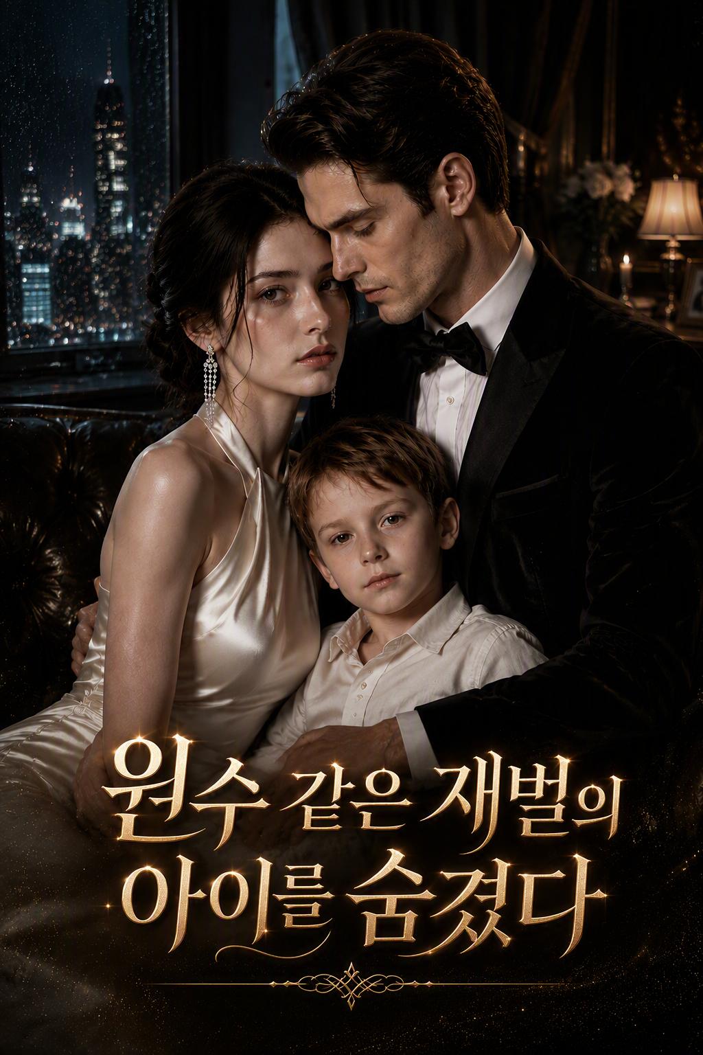 원수 같은 재벌의 아이를 숨겼다