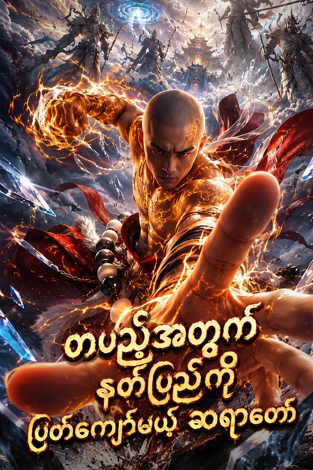 နတ်ဘုရားများကို မြှုပ်နှံသော ရဟန်း