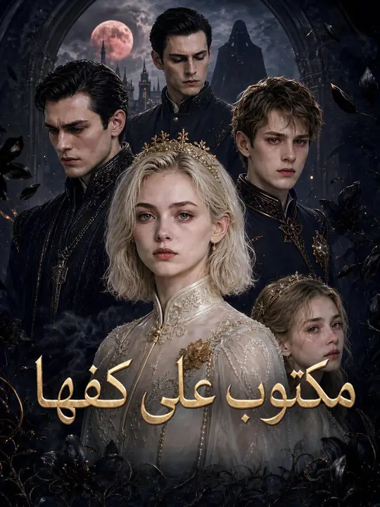 مكتوب على كفها